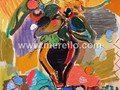 contemporary-art-artists-painters-merello.-summertime-flowers-(130x81-cm)