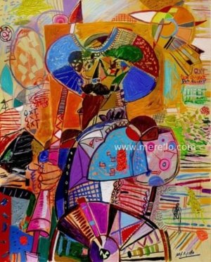 contemporary-art-artists-painters-Jose-Manuel_merello.-Don-Quijote-Alucinado-(100x81cm).jpg